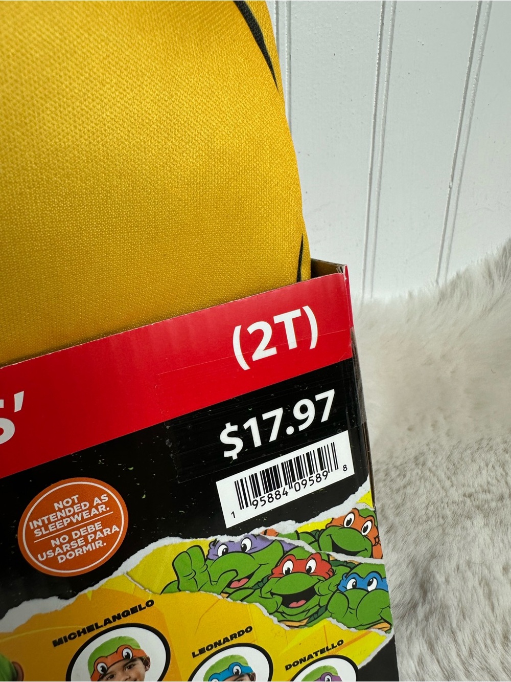 Rubies Teenage Mutant Ninja Turtles Infant and Toddlers Costume. 2T - Picture 3 of 13